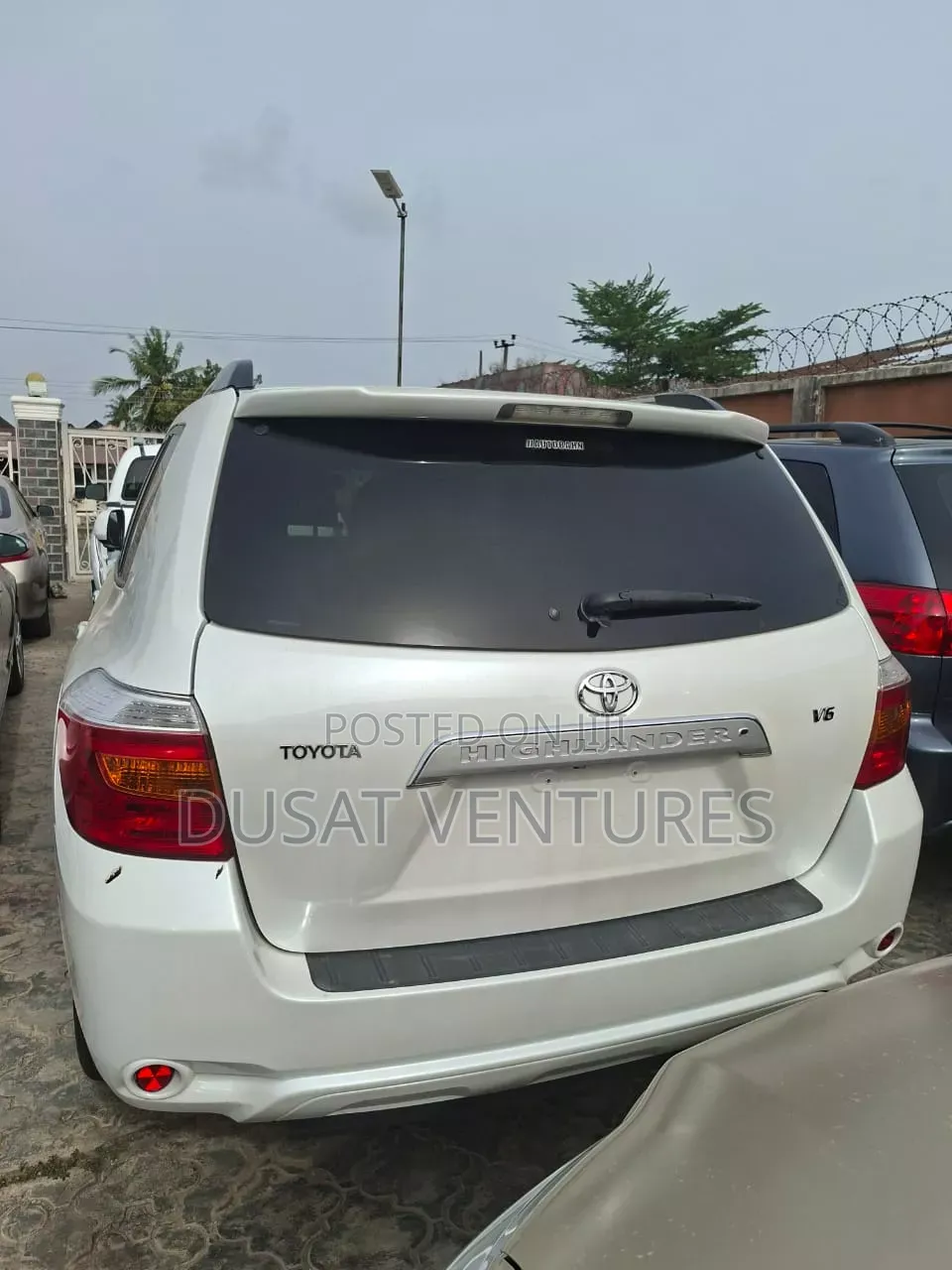 Toyota Highlander 2008 White