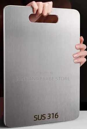 Medium Size Antibacterial, Anti Mold Stainless Steel Chopping Board
