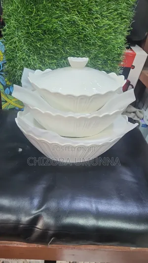 3 PCS Dish Oval Shape
