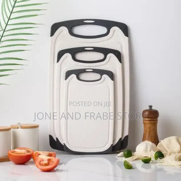 3pcs Set Antibacterial Non-Stick Chopping Board