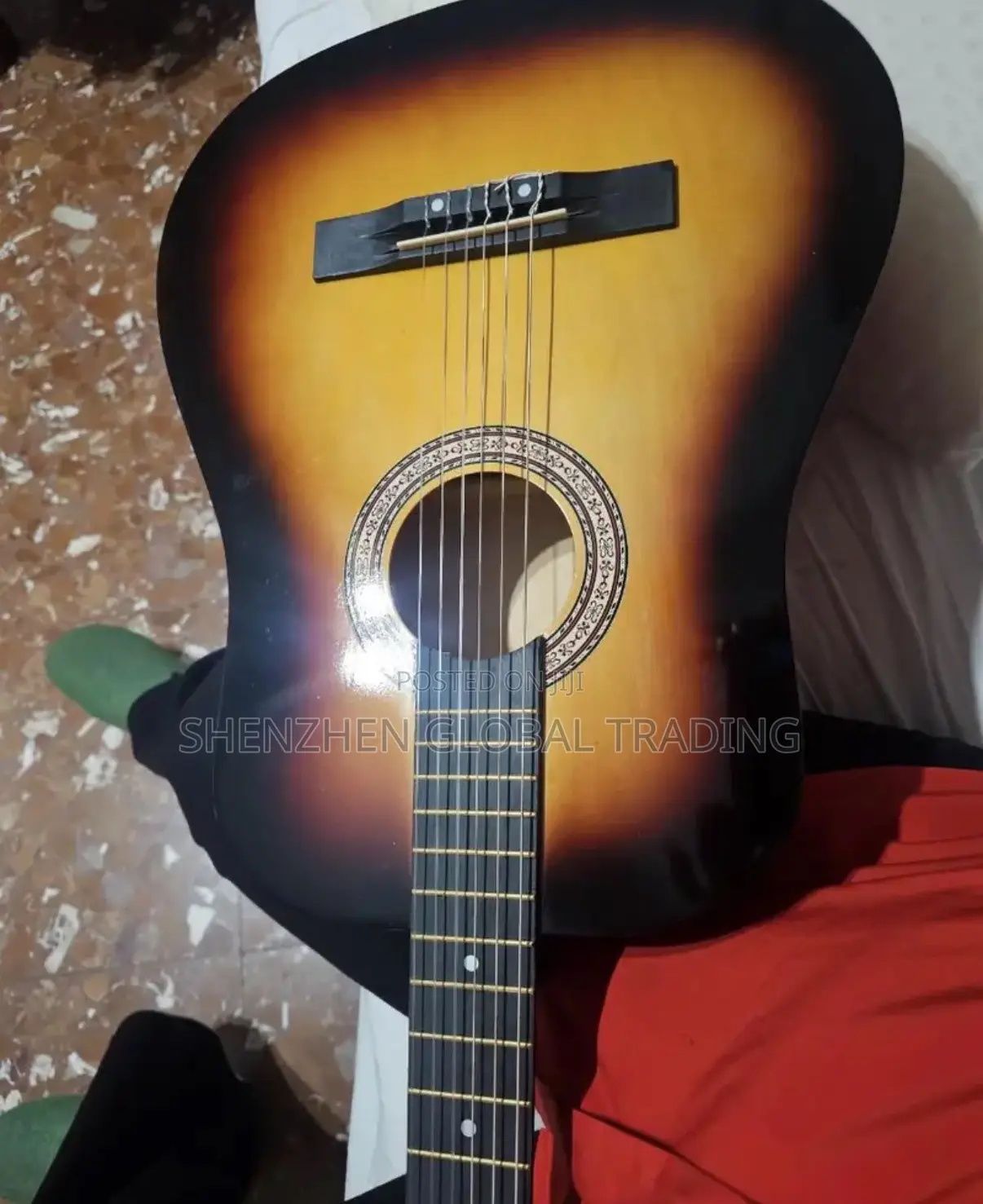 38-Inch Acoustic Classical Round Guitar Set