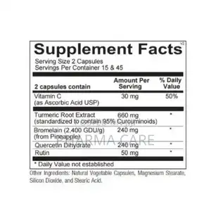 Turmeric Curcumin Pro - 30 Capsules
