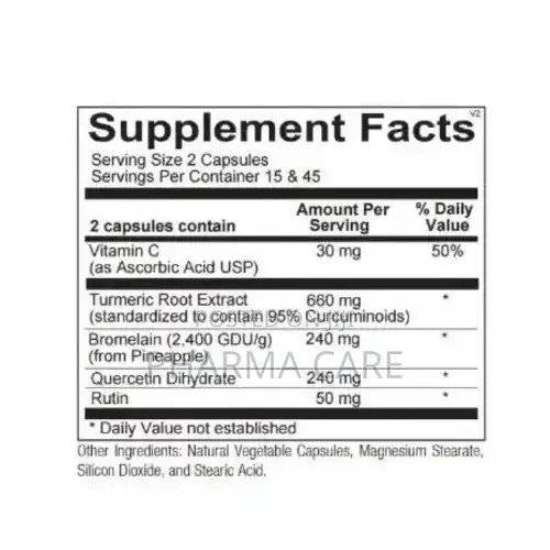 Turmeric Curcumin Pro - 30 Capsules