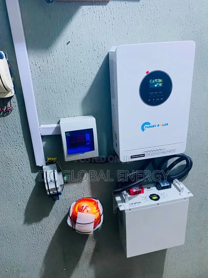 5kva by 3kwh Solar System Full Installation, 450w Solar Panels
