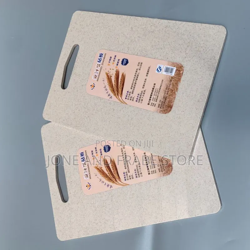 Large Wheat Straw Double Sided Cutting Chopping Board