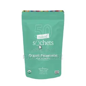 Organic Peppermint - 50 Naked Tea Sachets