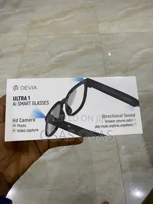 DEVIA Ultra 1 AI Smart Glasses – HD Camera, Bluetooth & AI Translation