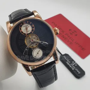 Patek Philippe Male Watch Leather Strap
Automatic System