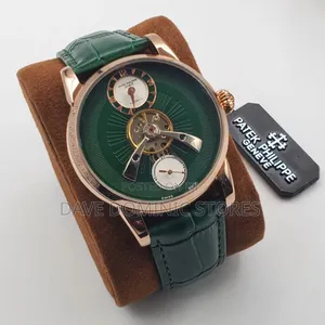 Patek Philippe Male Watch Leather Strap
Automatic System