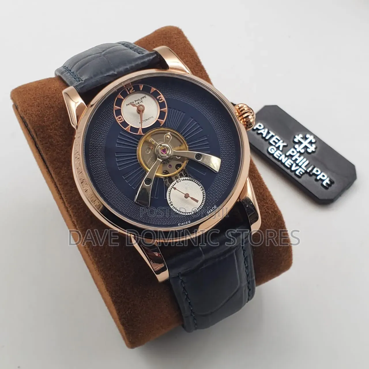 Patek Philippe Male Watch Leather Strap
Automatic System