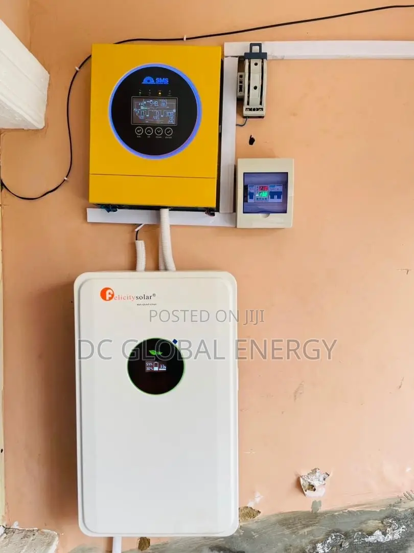 6.5kva by 5kwh Solar System Full Installation, 550w Solar Panels