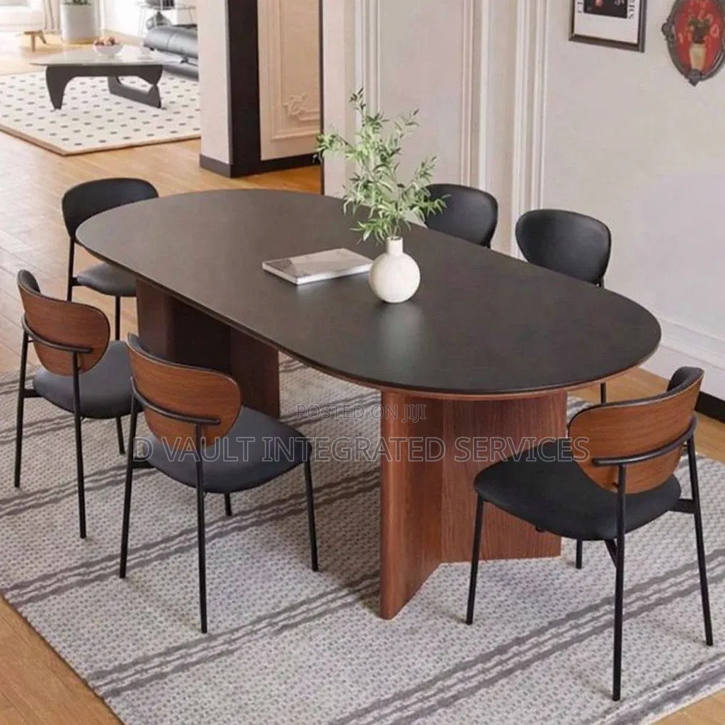 6 Seater Modern Marble Dining