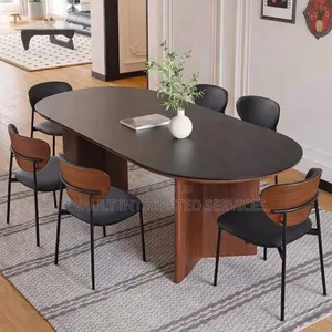 6 Seater Modern Marble Dining