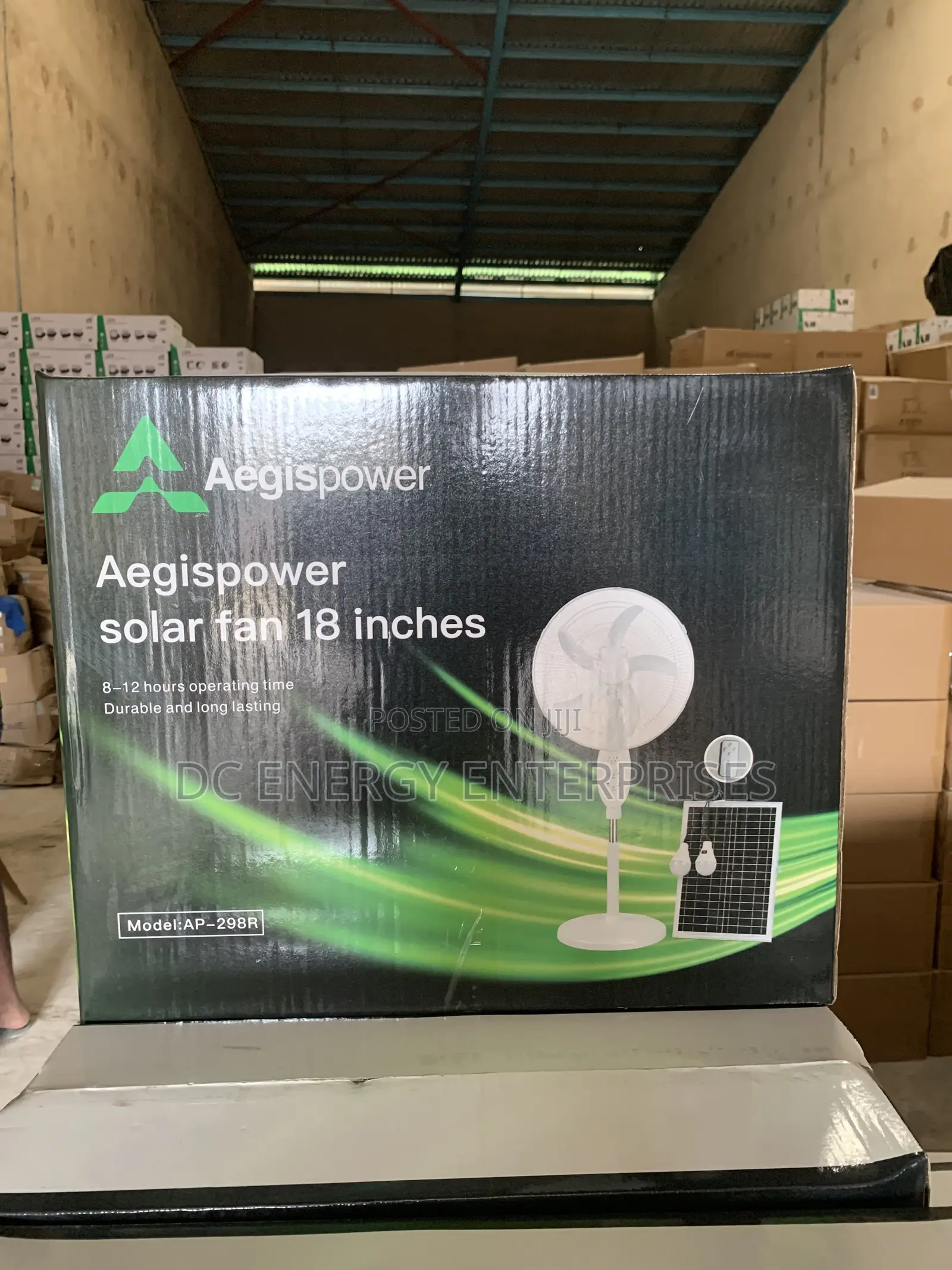 18inch Solar Fan