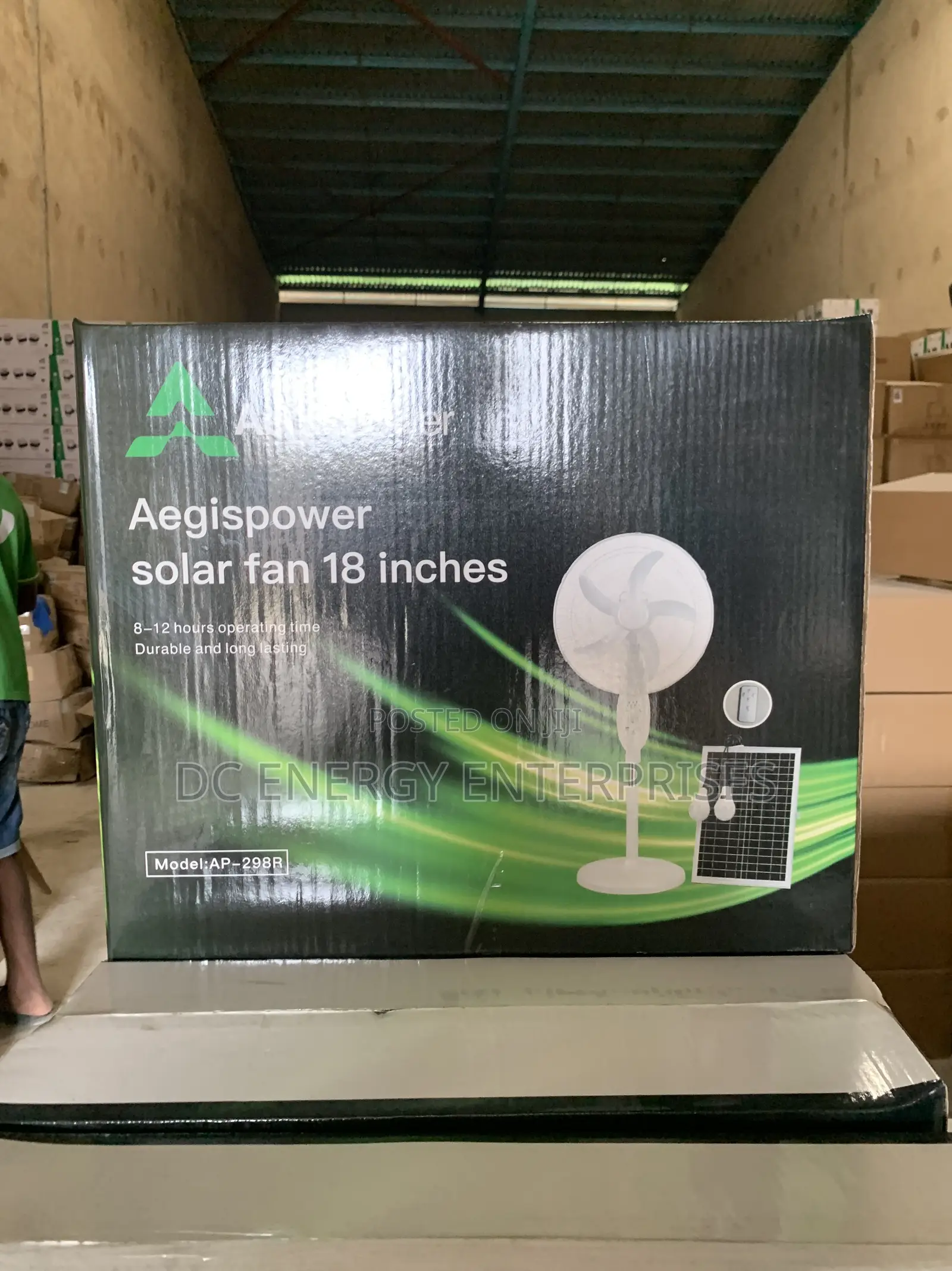 18inch Solar Fan