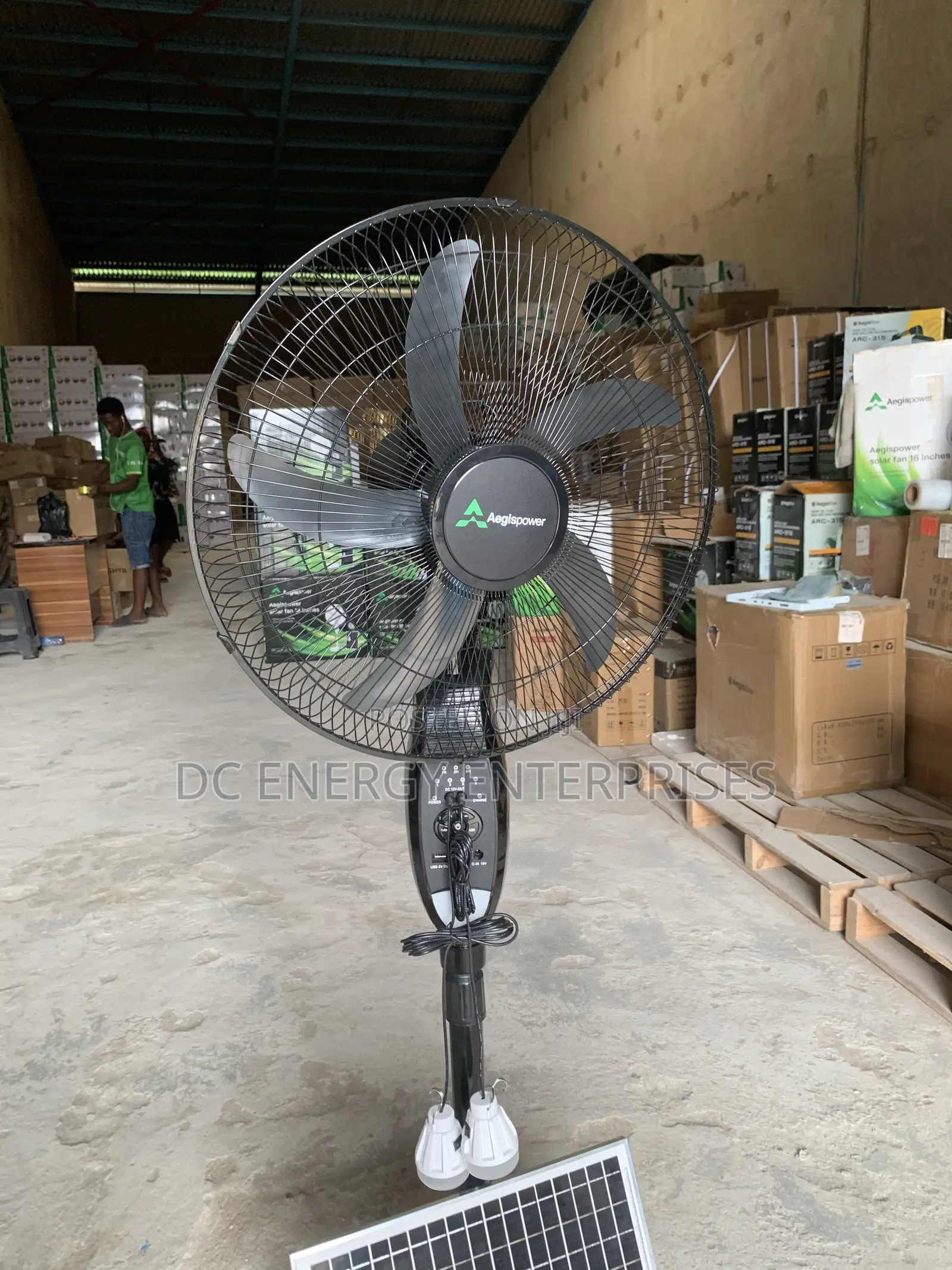 18inch Solar Fan