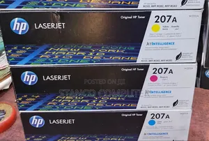 HP Original Toner (207A) (Cyan) Magenta Yellow