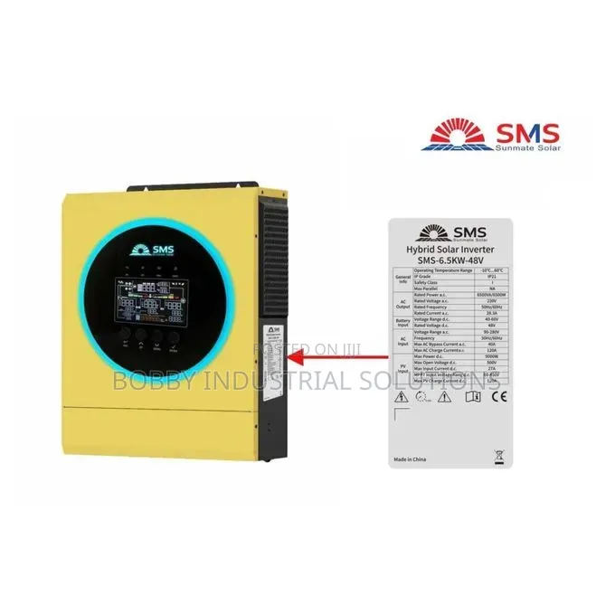 SMS 6.5kva Hybrid Inverter 42v
