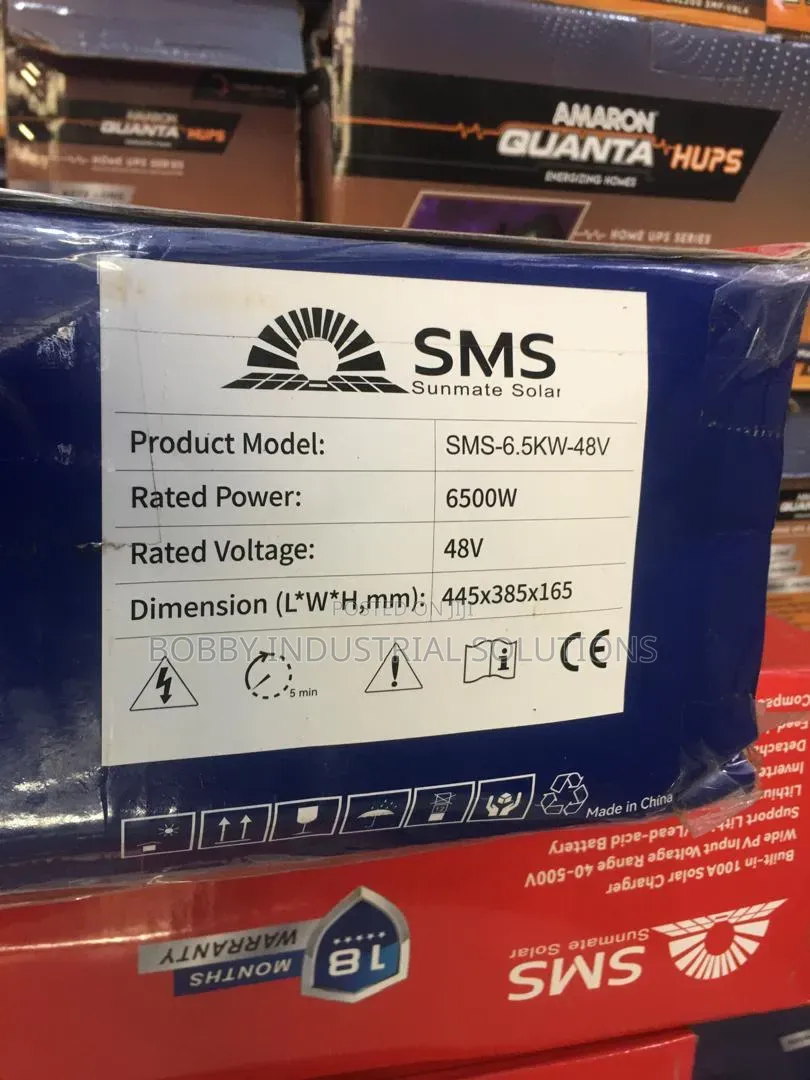 SMS 6.5kva Hybrid Inverter 42v