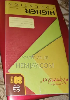 (5pcs) Higher Education Notebook