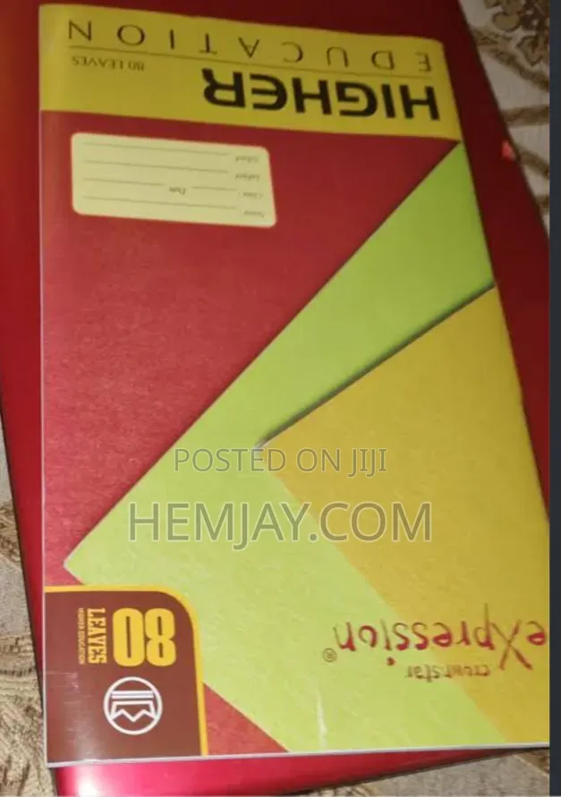 (5pcs) Higher Education Notebook