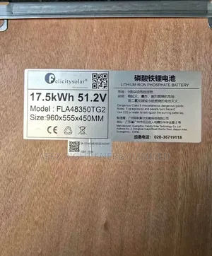 Original 17.5kwh Felicity Lithium Battery 7-Years Warranty