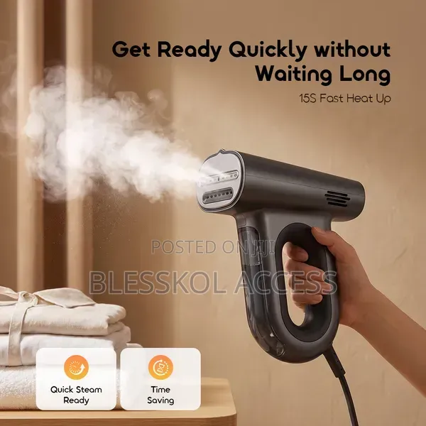 Oraimo EasySteam Pro Self-Attaching Portable Handheld Garment Steamer