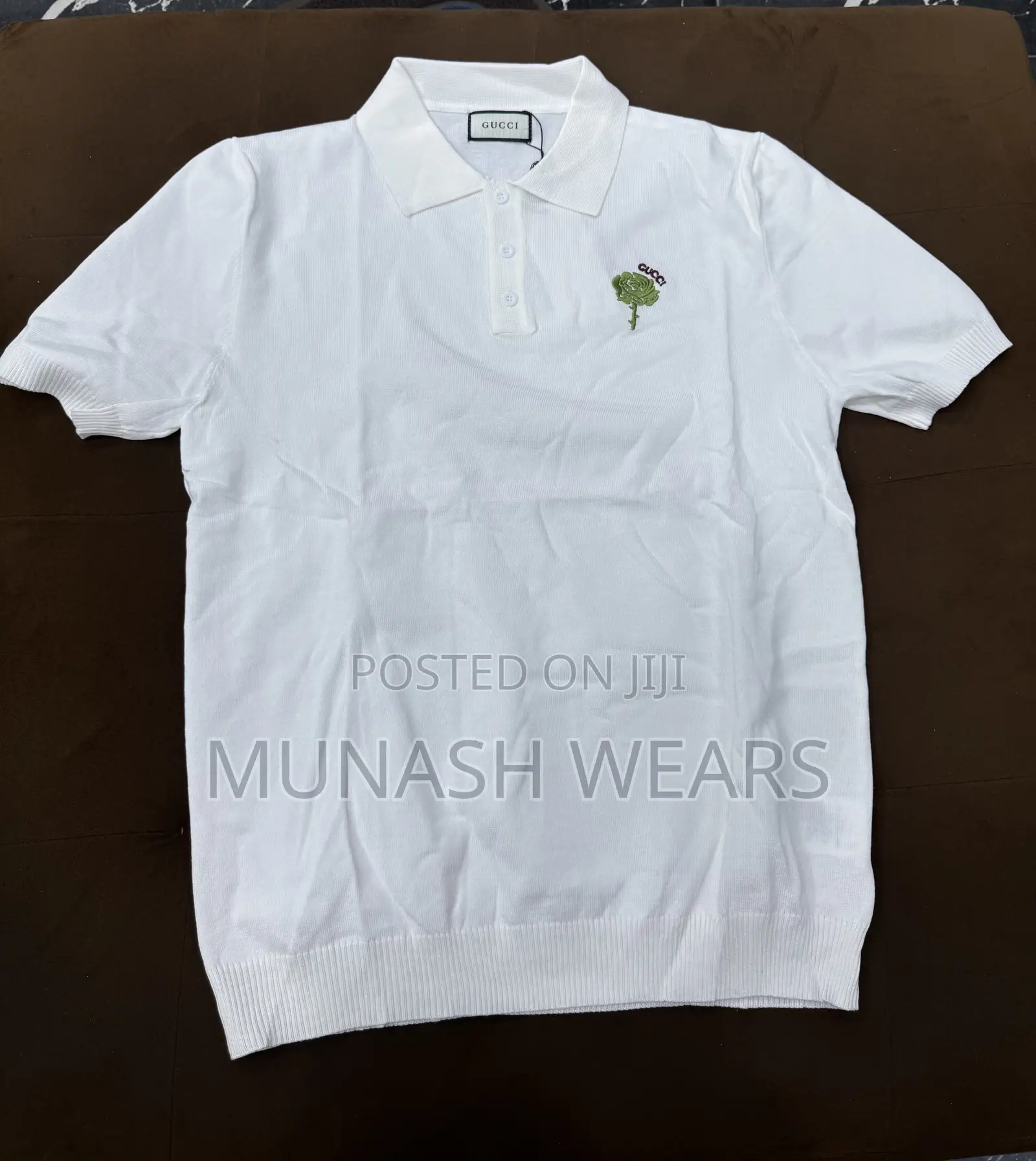 Gucci White Polo L-3xl