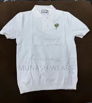 Gucci White Polo L-3xl