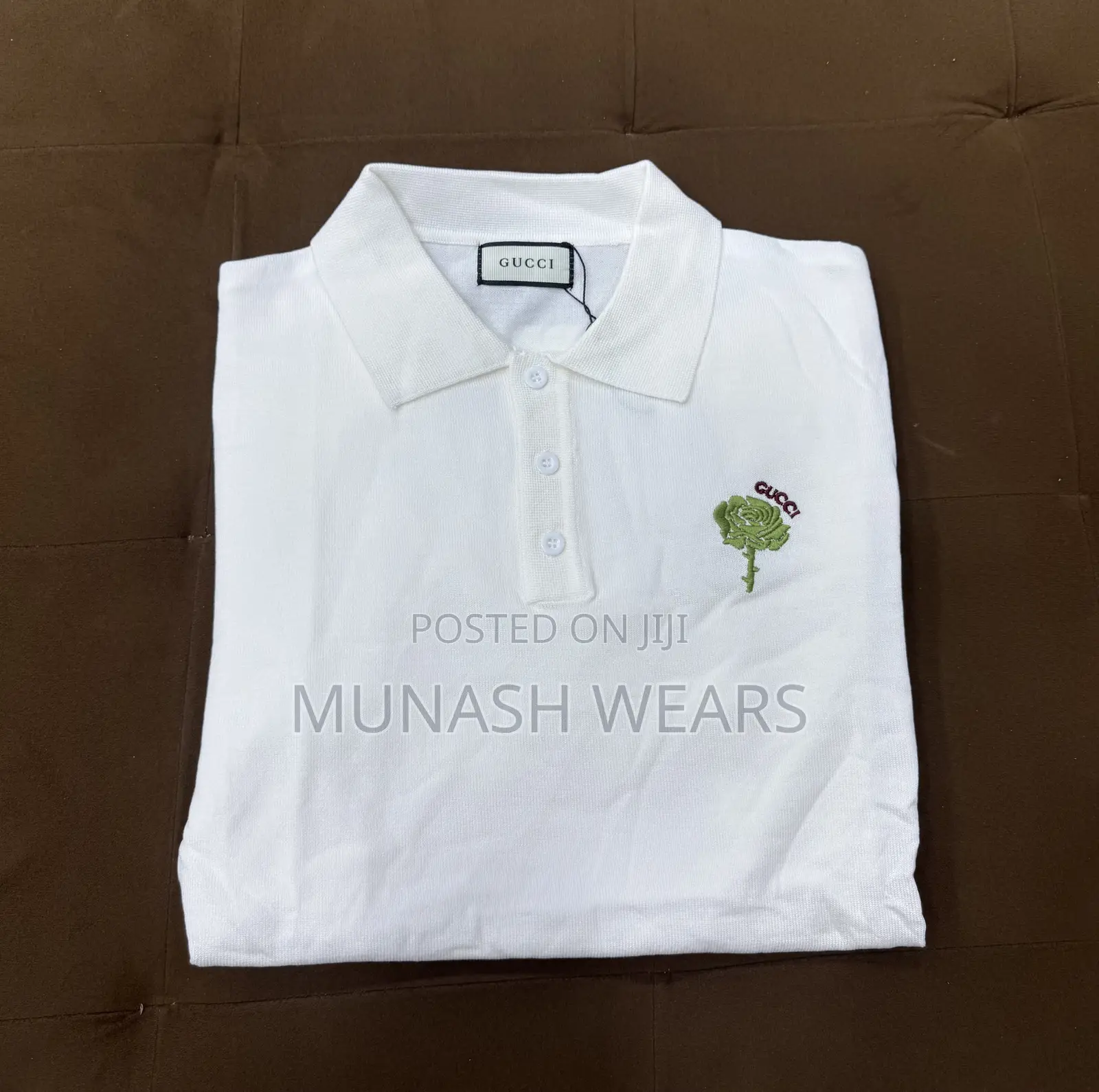Gucci White Polo L-3xl
