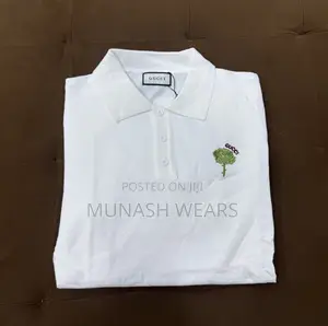 Gucci White Polo L-3xl