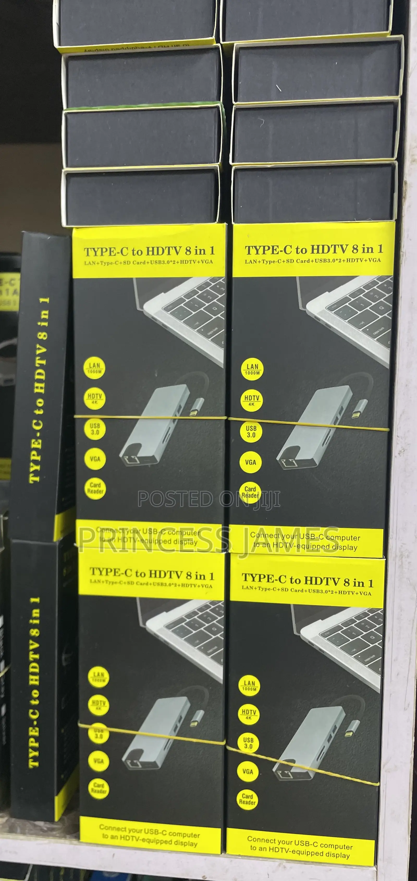 Type-C to HDTV 8in1 Adapter