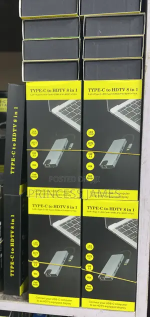 Type-C to HDTV 8in1 Adapter