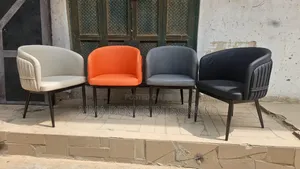 Modern Luxury Dining Chair – Padded Armrest Chair