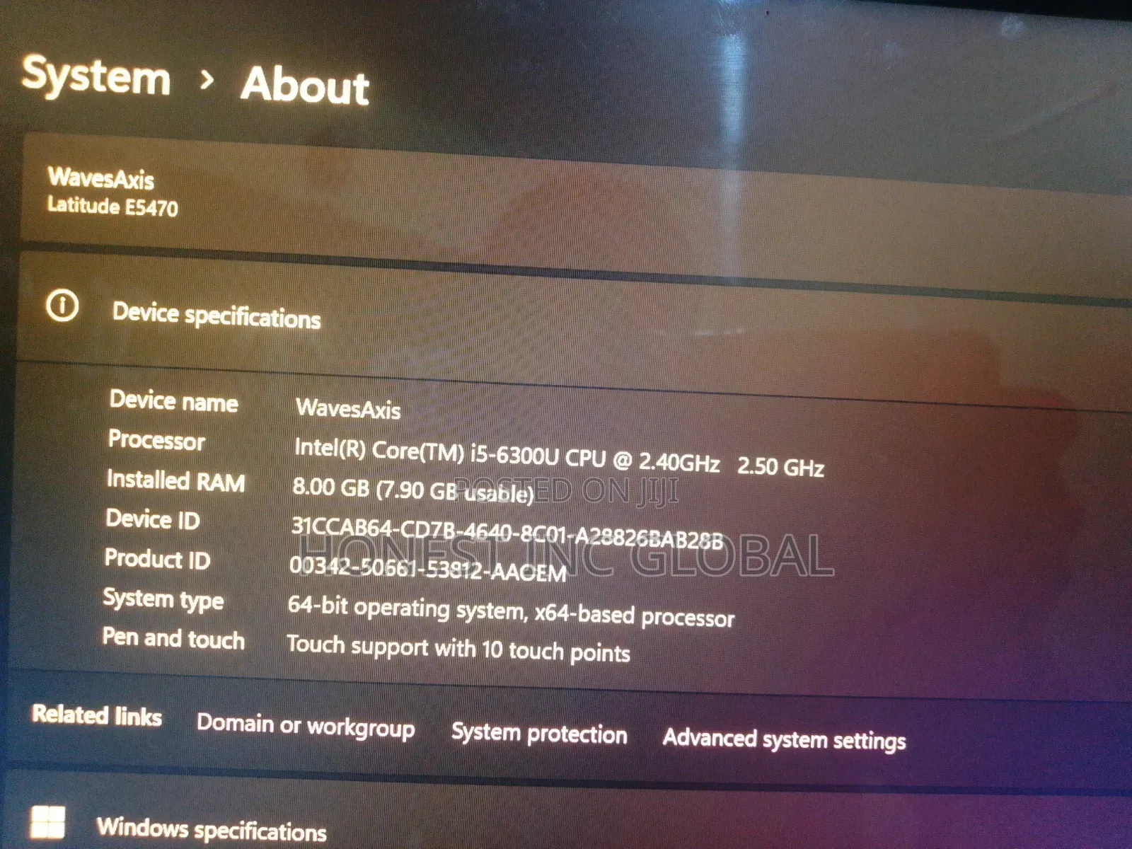 Laptop Dell Latitude 14 E5470 8GB Intel Core i5 SSD 512GB