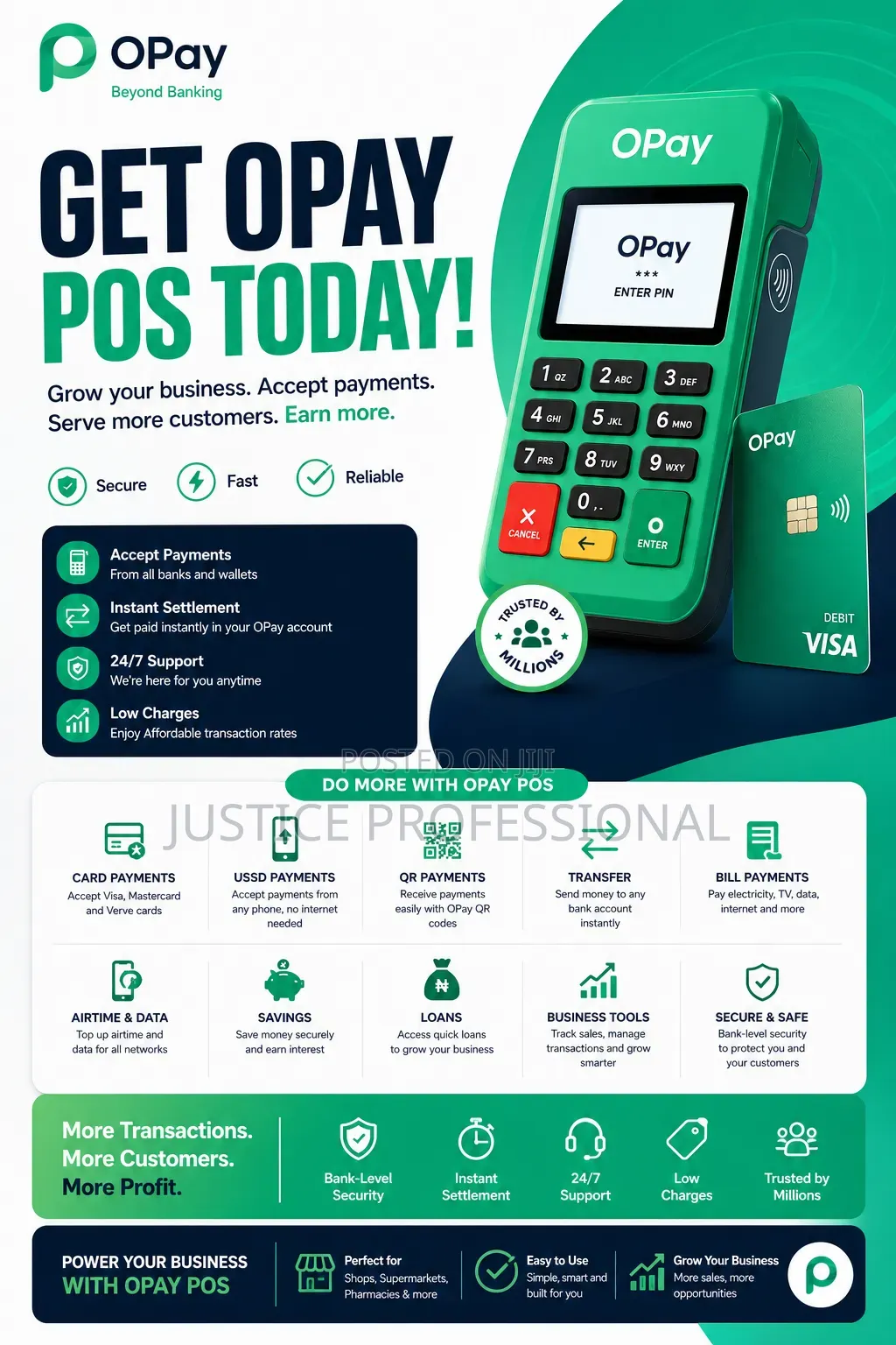 Opay Pos and Services