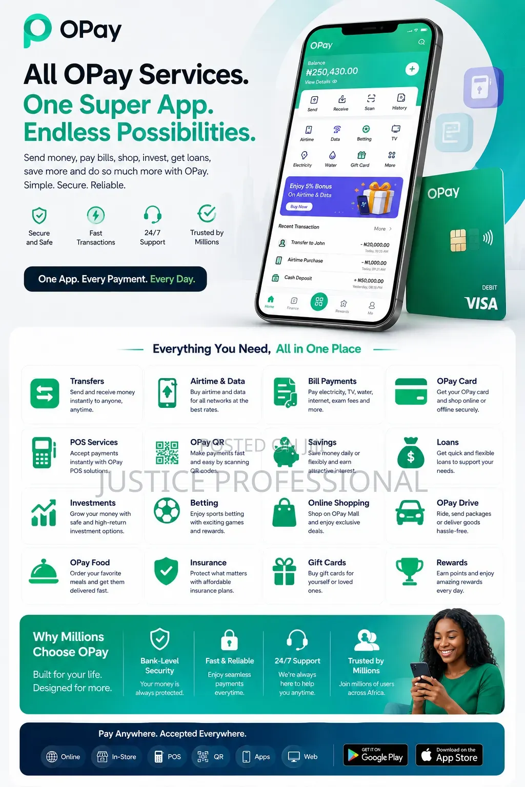 Opay Pos and Services
