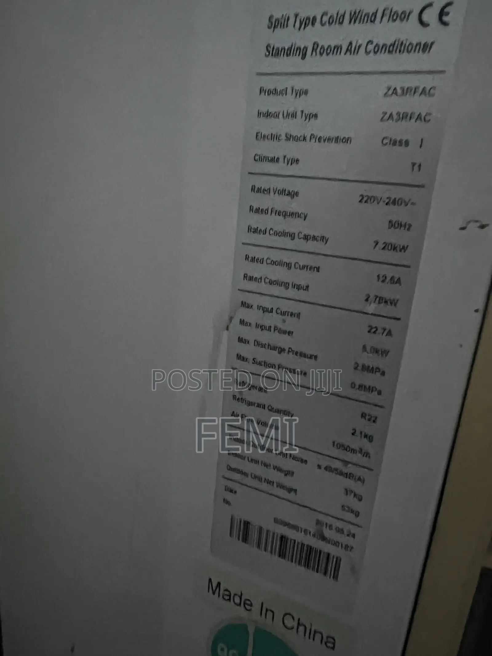 3hp Air Conditioner