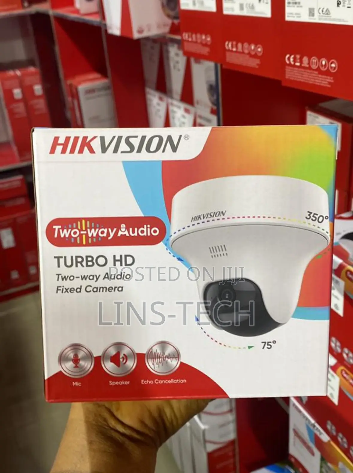 Hikvision Two Way Audio 2mp Indoor (PT) Camera