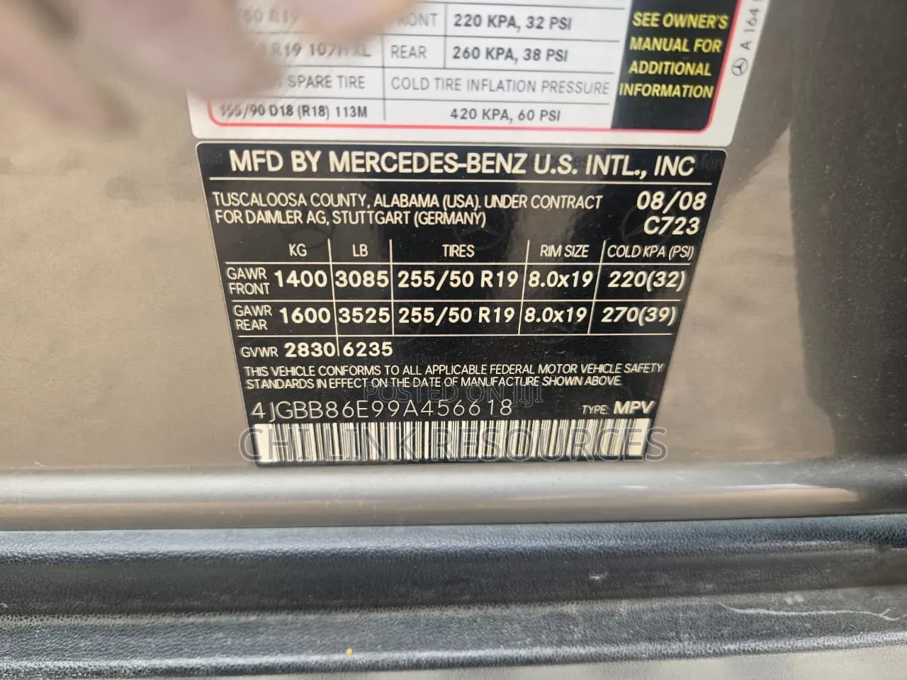 Mercedes-Benz M Class 2010