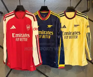 Arsenal Home & Away & Third Kit Player Version Longsleeve