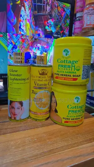 Body Oil and Scrub