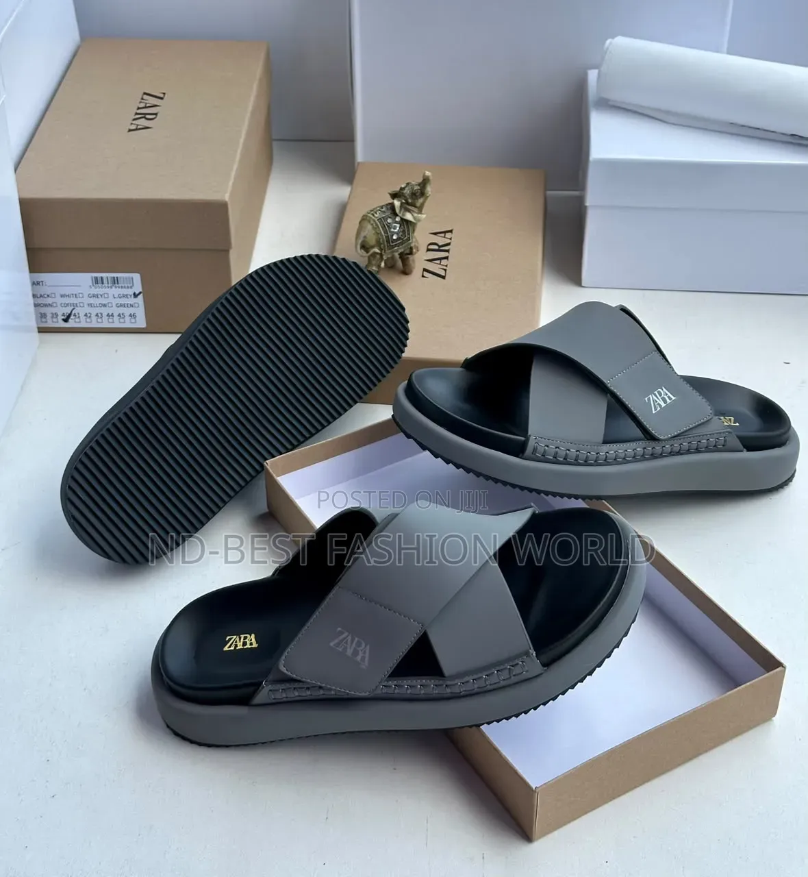 Zara Crossing Slippers
