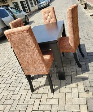 Dinning Set by 4 Available  With 3 Years Warranty