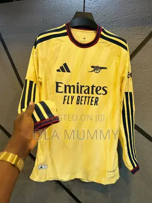Arsenal Third Kit Player Version Longsleeve