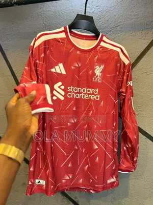 Liverpool Home 26/27 Player Version Longsleeve