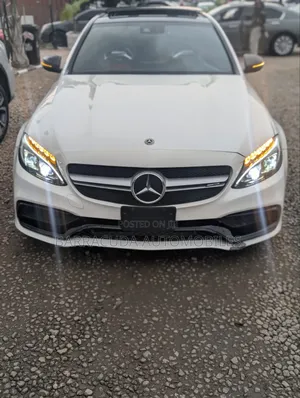 Mercedes-Benz C63 2018 White
