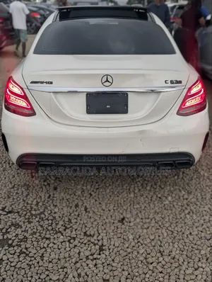 Mercedes-Benz C63 2018 White