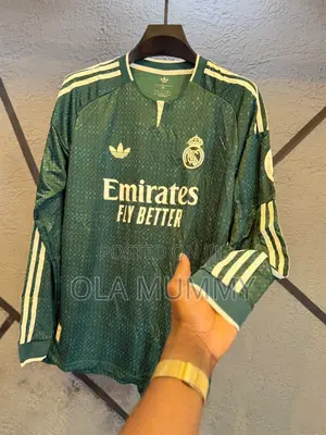 Real Madrid Away Player Version Longsleeve