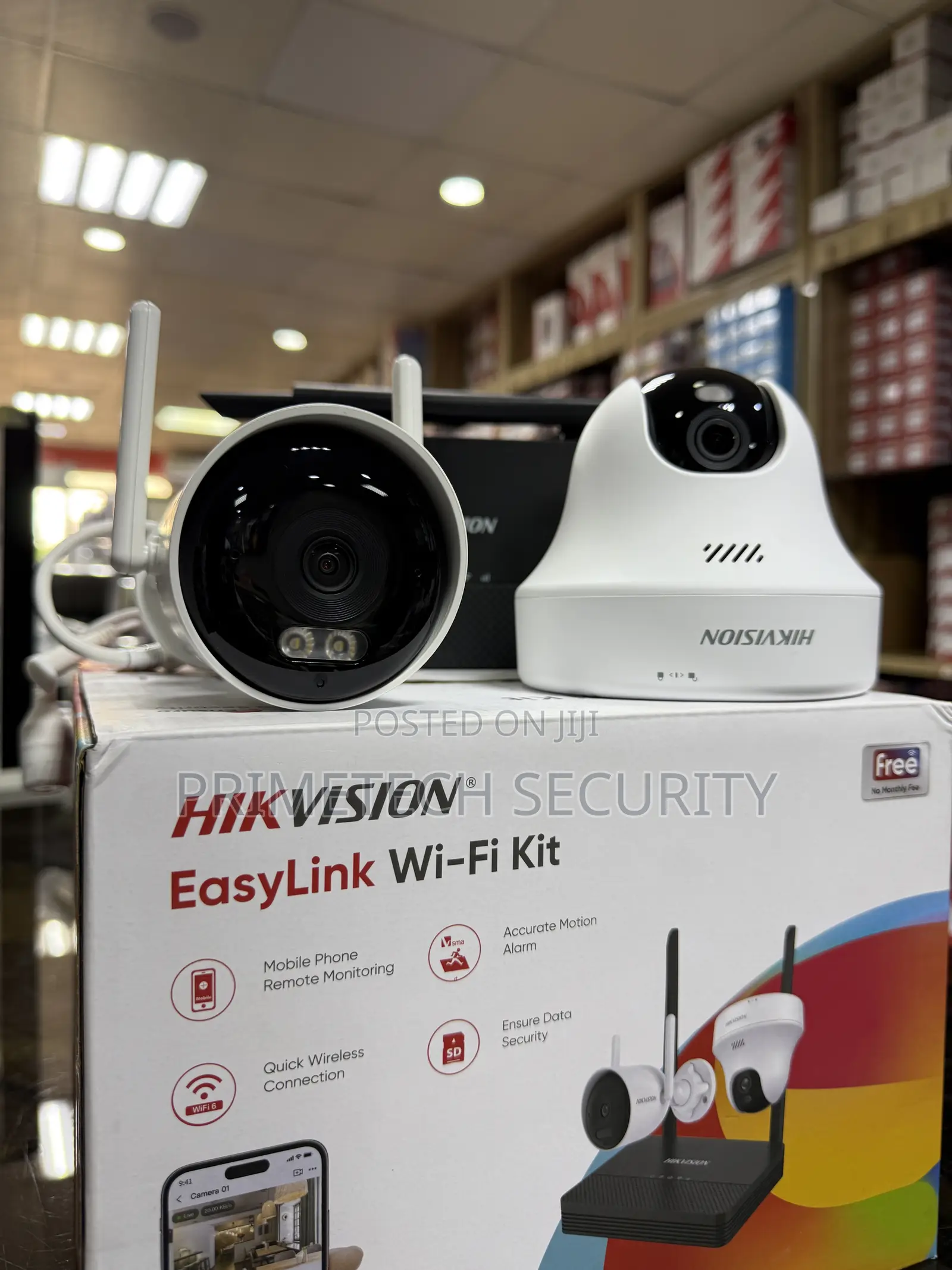Hikvision Easy-Link WiFi CCTV Kit